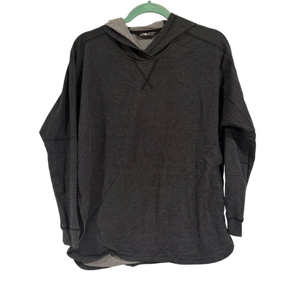 The North Face Lightweight Dark Gray Pullover Hoodie Size S